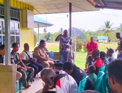 Babinsa Koramil Okaba Hadiri Sosialisasi Ketahanan Pangan Dari Dinas Tanaman Pangan Kab. Merauke