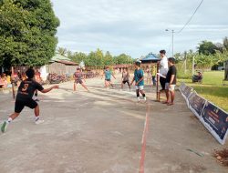 Babinsa Koramil-06 Kodim 1404/Pinrang Hadiri Pembukaan Kejuaraan Sepak Takraw Kaliang Cup 2024