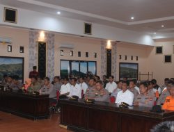 Dandim 1404/Pinrang Hadiri Rakor Lintas Sektoral kesiapan Natal Dan Tahun Baru 2025