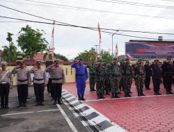 Prajurit Kodim 0904/Paser Laksanakan Apel Gelar Pasukan OPS Lilin Mahakam 2024