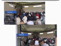 Lapas Mamasa Gelar Pembinaan Agama melalui Sholat Jumat Bersama
