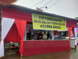 Kodim 1424/Sinjai Bersama Polres Sinjai, Satpol PP Dan Tenaga Kesehatan Laksanakan Pengamanan Natal Dan Tahun Baru Di Kab. Sinjai