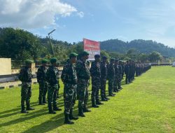 TNI-POLRI Bersinergi Apel Gelar Pasukan Operasi Lilin Mansinam 2024 dalam rangka Pengamanan Natal dan Tahun baru 2025