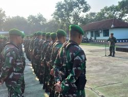 Jelang Malam Pergantian Tahun, Kodim 1620/Loteng Gelar Apel Siaga Pasukan