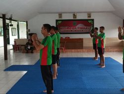 Untuk Meningkatkan Kemampuan, Prajurit Kodim 1404/Pinrang Rutin Laksanakan Latihan Bela Diri Taktis