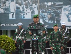 Kasdim Pimpin Upacara Bendera Awal Tahun 2025 Di Kodim 0904/Paser