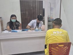 Rutan Palu Pastikan Kesehatan Warga Binaan Terjaga Melalui Pemeriksaan Kesehatan