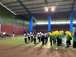 Kepala Rupbasan Kelas I Makassar Turut Berpartisipasi dalam Pembukaan Pertandingan Bola Voli HUT PIPAS ke-21
