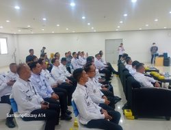 Kepala Rupbasan Kelas I Makassar Menghadiri Acara Penandatanganan Kerja Sama Kanwil Ditjen PAS Sulsel Dengan RO Bri Makassar