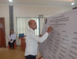 Tindak Lanjut Pakta Ingritas, Rutan Palu Gelar Penandatanganan Komitmen Bersama Pembangunan ZI Menuju WBK/WBBM Tahun 2025