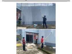Lapas Mamasa Laksanakan Pengecatan Kantor Sesuai Arahan Dirjen Pemasyarakatan