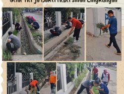 Kantor Balai Pemasyarakatan Kelas I Palu Gelar Kerja Bakti Kebersihan Lingkungan