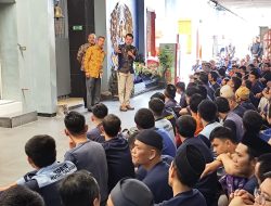 Sapa Ceria Bersama Warga Binaan, Karutan Salatiga Redy Agian Berikan Petuah Penting