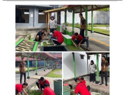 Petugas Lapas Mamasa Laksanakan Pengawasan terhadap Pelaksanaan Kerja Bakti