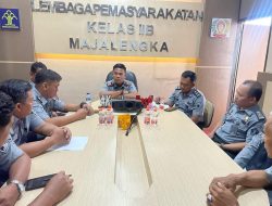 Kalapas Majalengka, Suriyanta L. Situmorang Pimpin Rapat Perdana Bersama Pejabat Struktural