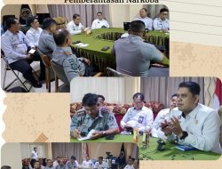 Kepala Bapas Kelas I Palu Hadiri Rapat di Kanwil Ditjenpas Sulteng, Bahas Ketahanan Pangan dan Pemberantasan Narkoba
