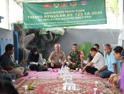 Dukung Han Pangan,Satgas TMMD Ke 123 Kodim 0907/Trk Gelar Penyuluhan Pertanian