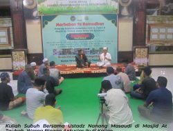 Kuliah Subuh Bersama Ustadz Nanang Masaudi di Masjid At Taubah, Warga Binaan Antusias Ikuti Kajian