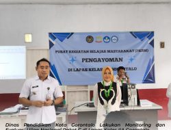 Dinas Pendidikan Kota Gorontalo Lakukan Monitoring dan Evaluasi Ujian Nasional Paket C di Lapas Kelas IIA Gorontalo