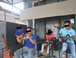 Rawana Band Hibur Keluarga Warga Binaan Rutan Pelaihari di Bulan Ramadhan