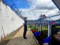 Semangat Ramadhan! Warga Binaan Rutan Pelaihari Gotong Royong Jaga Kebersihan