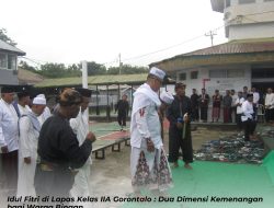 Idul Fitri di Lapas Kelas IIA Gorontalo : Dua Dimensi Kemenangan bagi Warga Binaan