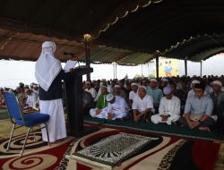 Rutan Kelas IIB Pelaihari Gelar Sholat Idul Fitri 1446 H, Momentum Perkuat Ketakwaan dan Silaturahmi