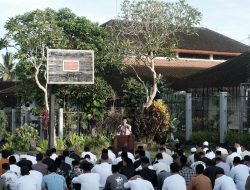 Penuh Khidmat, Petugas Dan Warga Binaan Rutan Banglu Gelar Sholat Ied Berjamaah