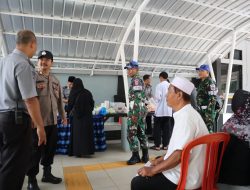 Layanan Kunjungan Khusus Idul Fitri Hari Pertama di Rutan Pelaihari Berjalan Lancar