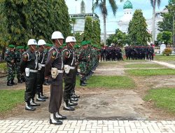 Kodim 1407/Bone Kerahkan Personel Amankan Aksi Unjuk Rasa Terkait Kenaikan PBB-P2