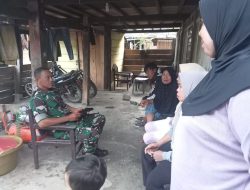 Babinsa Koramil 04/Tellusiatinge Kodim 1407/Bone Laksanakan Komsos Bersama Warga Desa Lappa E