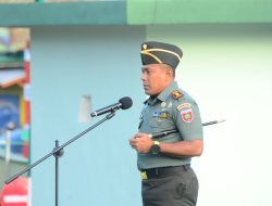 Upacara Bendera 17an Di Makodim 1407/Bone : Letkol Inf Laode Idrus Sampaikan Arahan Pangdam