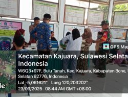 Babinsa Koramil 1407-18/Kajuara Dampingi Kegiatan Posyandu Cegah Stunting Di Desa Bulu Tanah