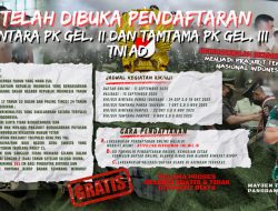 TNI AD resmi membuka rekrutmen Sekolah Calon Bintara (Secaba) dan Tamtama tahun 2025