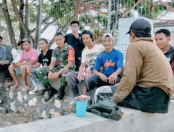 Babinsa Koramil 1407-01/Ajangale Gelar Komsos Bersama Pemuda Di Kelurahan Pompanua