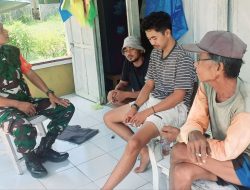Babinsa Koramil 1407-19/Kahu Laksanakan Anjangsana Dan Komsos Dengan Tokoh Masyarakat Di Desa Batulappa
