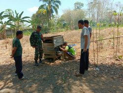 Babinsa Koramil 1407-14/Libureng Laksanakan Komsos Bersama Warga Di Desa Mattiro Deceng