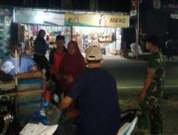 Babinsa Bone Hadir Di Tengah Malam, Beri Rasa Aman Dan Nyaman Bagi Masyarakat