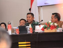 Hadir di Rakor Forkopimda, Dandim Bone Tegaskan Kesiapan Jajaran Jaga Keamanan Nataru