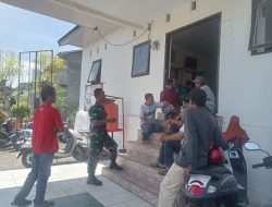 Pastikan Wilayah Kondusif, Babinsa Koramil 1407-04/Tellusiatinge Intensifkan Dialog Dengan Warga