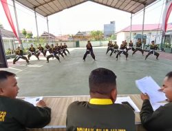 UKT PSM Kodim Bone : Ratusan Prajurit Resmi Sandang Sabuk Kuning