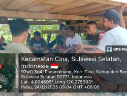 Pererat Silaturahmi, Babinsa Koramil 12/Cina Serma Herman Sambangi Warga Binaan