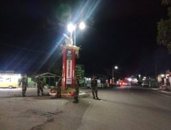 Hadir Di Tengah Malam, Babinsa Kodim 1407/Bone Pastikan Masyarakat Tidur Nyenyak Dan Aman