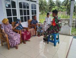 Tanpa Jarak! Babinsa Koramil 1407-09/Lapri Duduk Bersama Warga, Wujudkan Kemanunggalan TNI-Rakyat