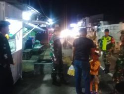 Bone Aman! Aksi Sigap Babinsa Kodim 1407/Bone Patroli Malam Hari