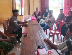 Dinginkan Suasana, Babinsa Koramil 1407-18/Kajuara Ikut Mediasi Perselisihan Lahan Di Lemo