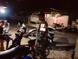 Bone Tetap Kondusif, Personel Babinsa Kodim 1407/Bone Siaga Pantau Keamanan Wilayah