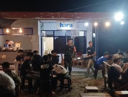 Deteksi Dini Dan Cegah Dini : Aksi Patroli Babinsa Kodim 1407/Bone Pantau Titik Rawan