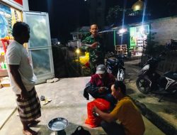 Jaga Stabilitas Keamanan, Personel Koramil Jajaran Kodim 1407/Bone Sisir Wilayah Binaan