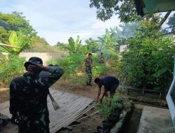 Markas Rapi, Kinerja Maksimal : Personel Koramil 18/Kajuara Kodim 1407/Bone Giat Korvey Bersama